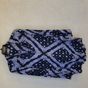 ANAMA Blue/White Tunic Dress